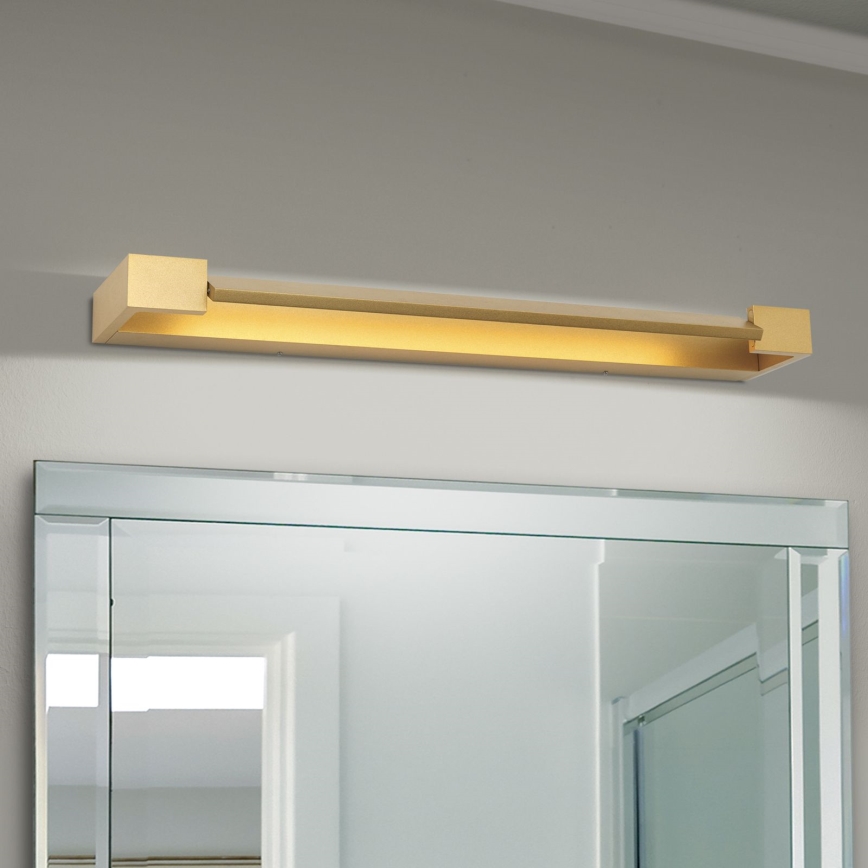 LED Peeglivalgustus vannituppa MARILYN LED/18W/230V 60 cm IP44 kuldne