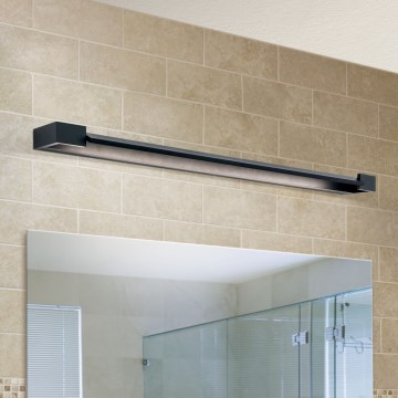 LED Peeglivalgustus vannituppa MARILYN LED/24W/230V 90 cm IP44 must