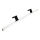 LED Peeglivalgustus vannituppa MIRROR LED/12W/230V 80 cm IP44 must