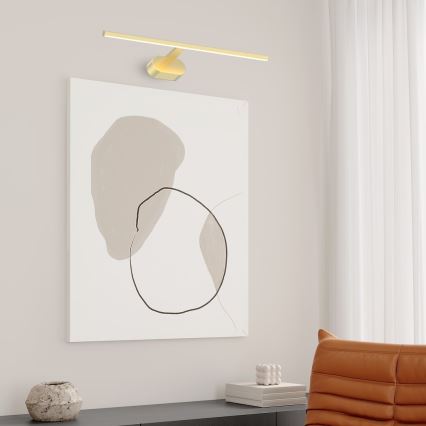 LED Pildivalgusti PRADO LED/11W/230V kuldne