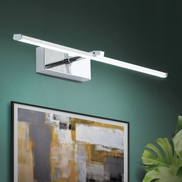 LED Pildivalgusti PUBLIO LED/10W/230V 50 cm läikiv kroom