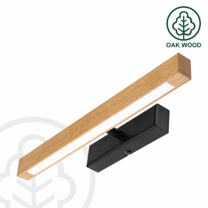 LED-pildivalgusti VERDE LED/5,5W/230V 3000K 46 cm tamm/must