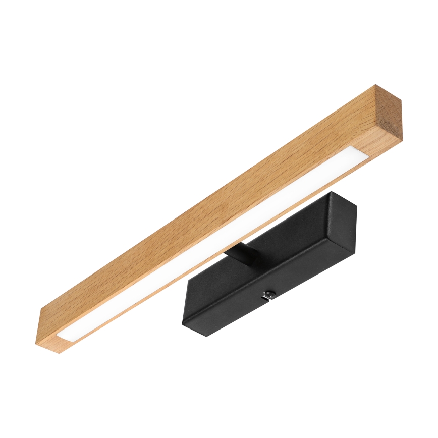 LED-pildivalgusti VERDE LED/5,5W/230V 3000K 46 cm tamm/must