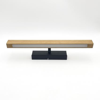 LED-pildivalgusti VERDE LED/5,5W/230V 3000K 46 cm tamm/must