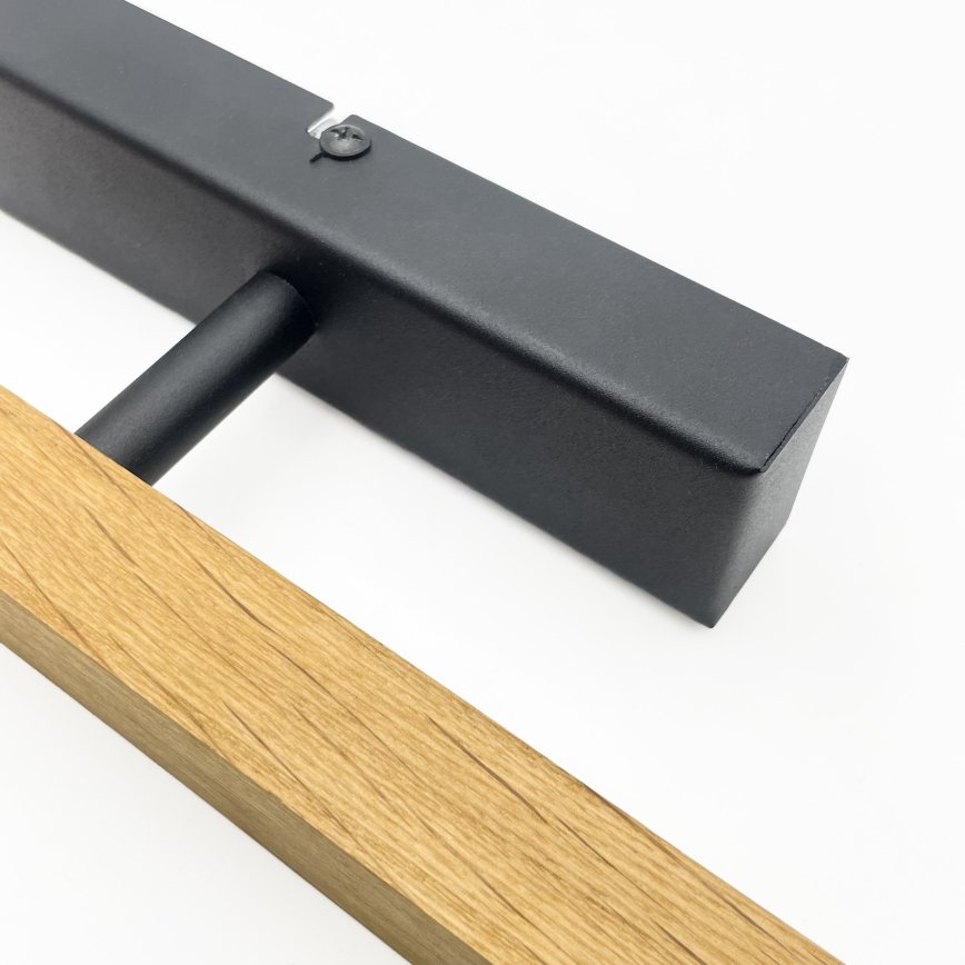 LED-pildivalgusti VERDE LED/5,5W/230V 3000K 46 cm tamm/must