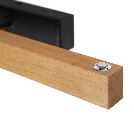 LED-pildivalgusti VERDE LED/5,5W/230V 3000K 46 cm tamm/must