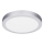 LED pind- ja süvistatav 2-ühes paneel 24W/230V 3000/4000/6000K Ø 30 cm IP54 hõbedane