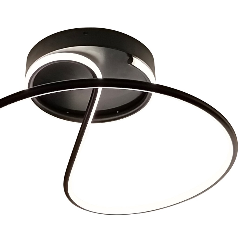 LED Pinnale kinnitatav lühter DELTA LED/30W/230V must