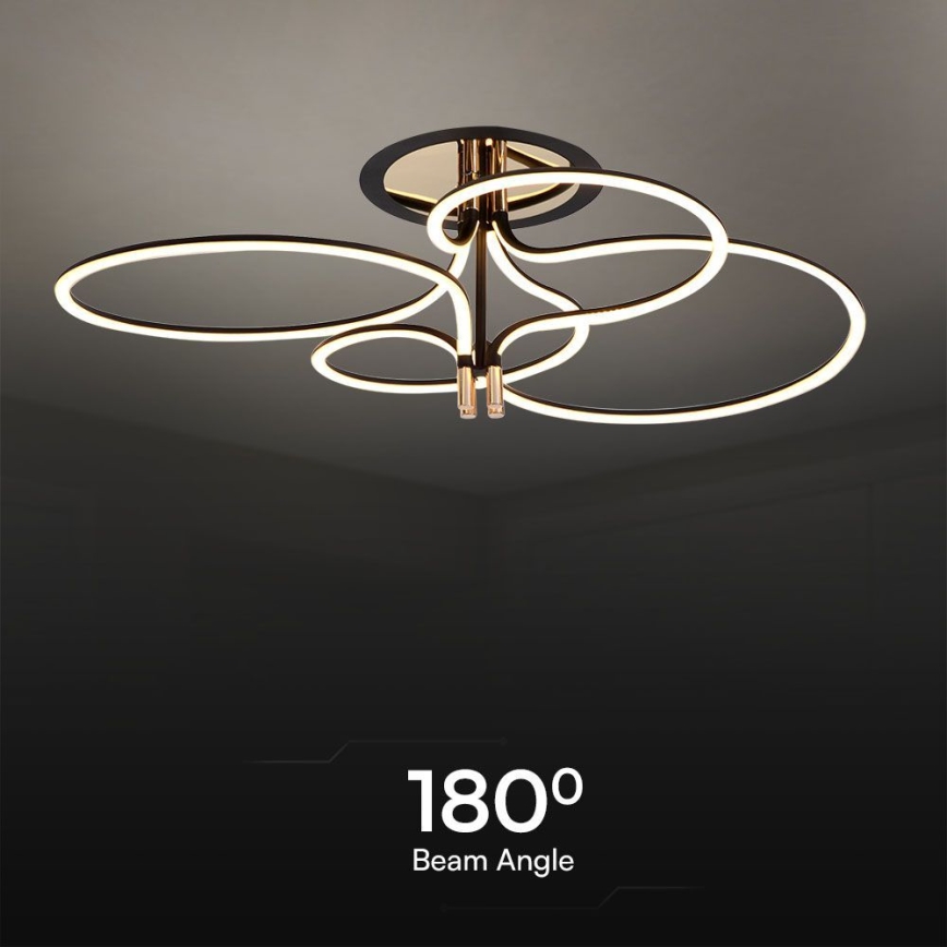 LED Pinnale kinnitatav lühter LED/36W/230V 3000K