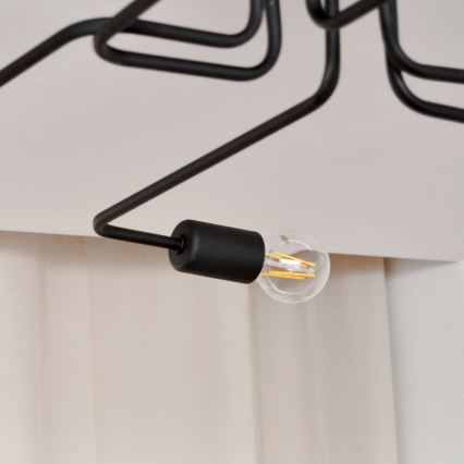 LED Pinnale kinnitatav lühter TUBE 6xE27/15W/230V
