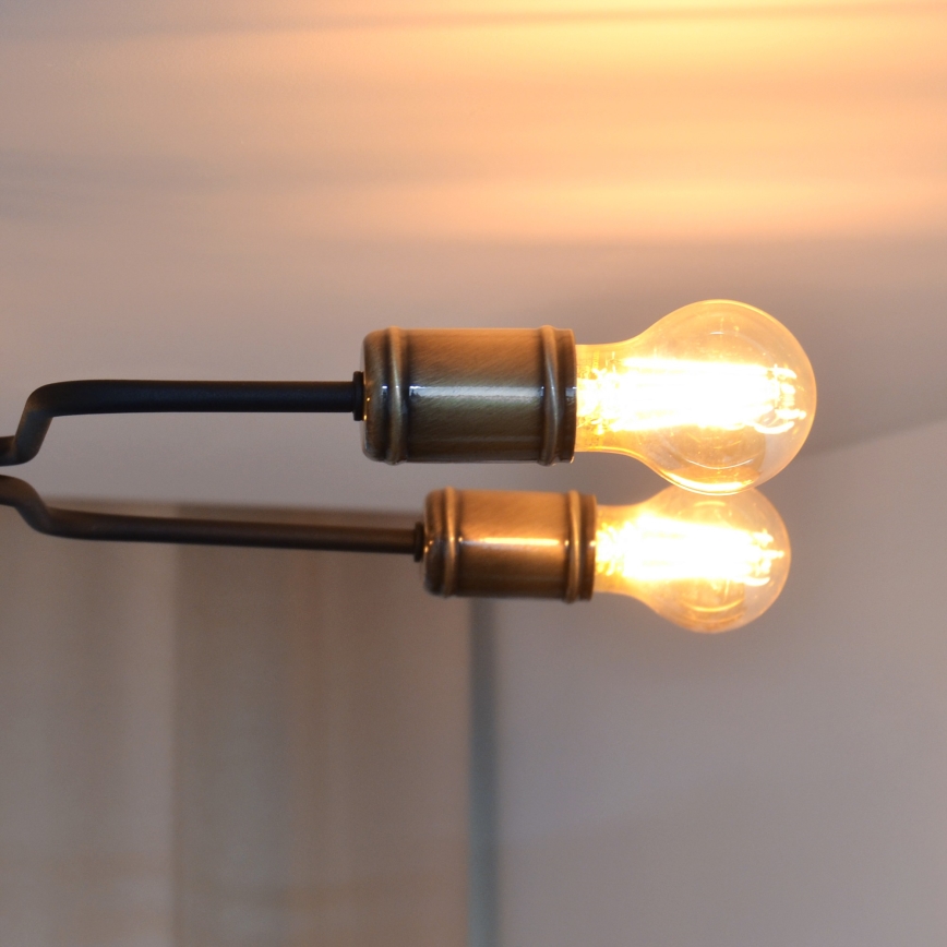 LED Pinnale kinnitatav lühter TUBE 6xE27/15W/230V