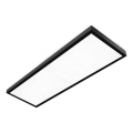 LED Pinnale kinnitatav valguspaneel BRISBANE LED/36W/230V 4000K 29,5x119 cm must