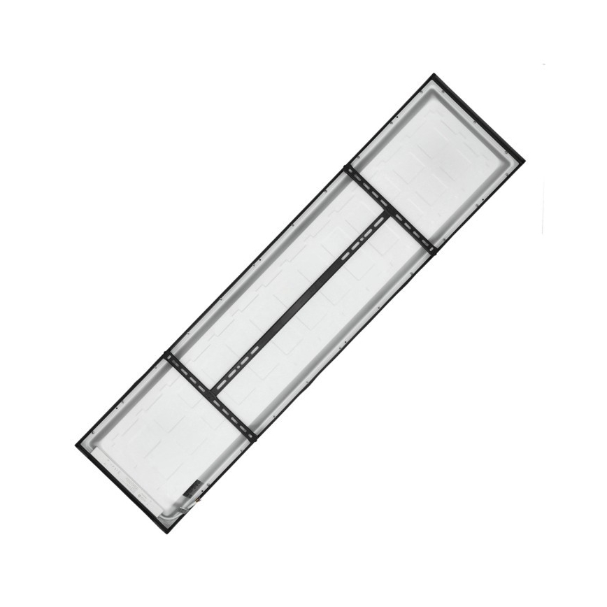 LED Pinnale kinnitatav valguspaneel BRISBANE LED/36W/230V 4000K 29,5x119 cm must