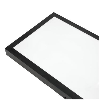 LED Pinnale kinnitatav valguspaneel BRISBANE LED/36W/230V 4000K 29,5x119 cm must