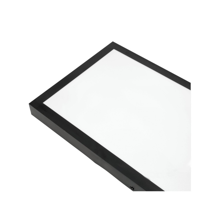 LED Pinnale kinnitatav valguspaneel BRISBANE LED/36W/230V 4000K 29,5x119 cm must