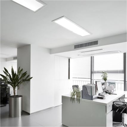 LED Pinnale kinnitatav valguspaneel BRISBANE LED/36W/230V 4000K 29,5x119 cm valge