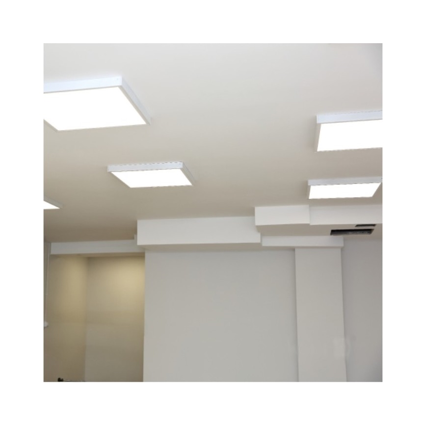 LED Pinnale kinnitatav valguspaneel BRISBANE LED/36W/230V 4000K 59,5x59,5 cm valge