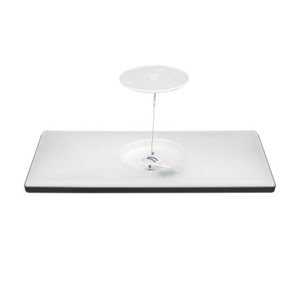 LED Pinnale kinnitatav valguspaneel NIVERA LED/32W/230V IP54 3000/4000/6000K 29,5x59,5 cm must