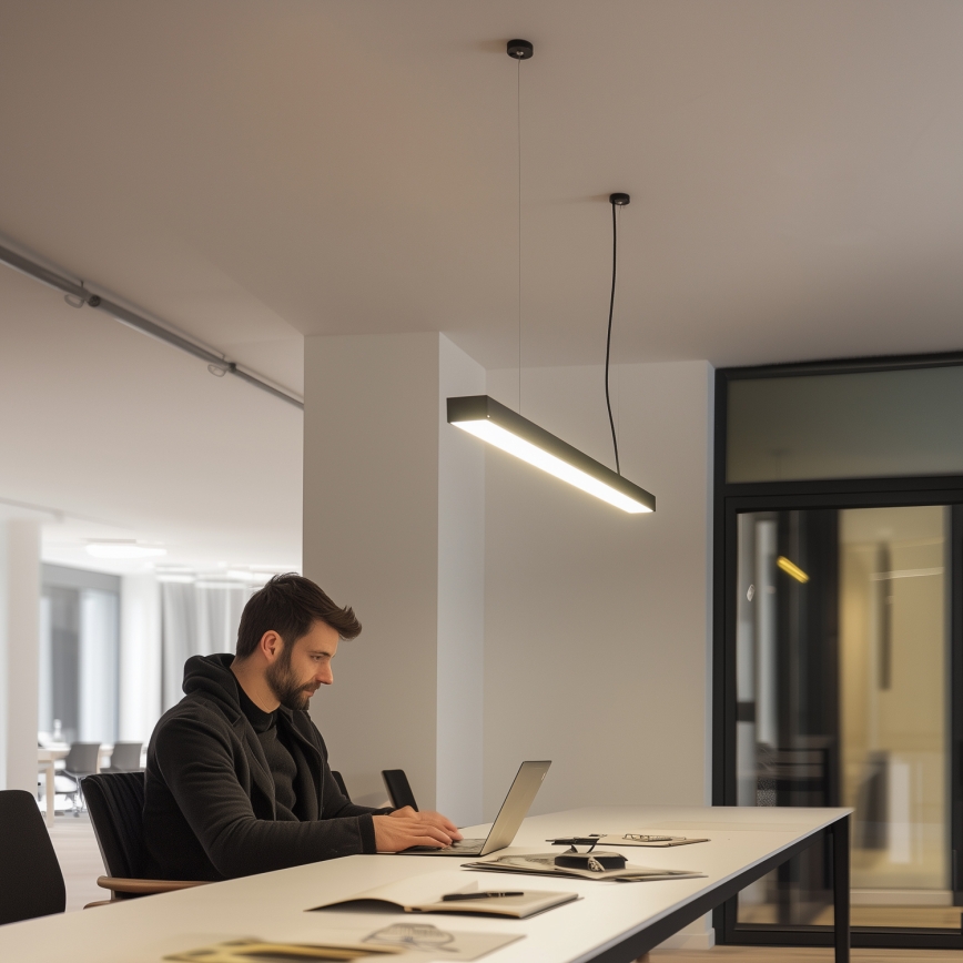 LED pinnapealne lae rippvalgusti CYNIDECO LED/12W/230V 4000K must