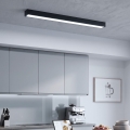 LED Pinnapealne/rippvalgusti kaabliga LED/44W/230V 6000K 120 cm must