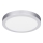 LED pinnapealne/sisseehitatav paneel 2-ühes 18W/230V 3000/4000/6000K Ø 22,5 cm IP54 hõbedane