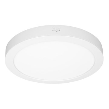 LED pinnapealne/süvistatav laepaneel 2-ühes 18W/230V 3000/4000/6000K läbimõõt 22,5 cm IP54 valge