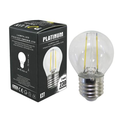 LED Pirn 1xE27/2.5W/230V 3000K