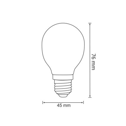 LED Pirn 1xE27/2.5W/230V 3000K