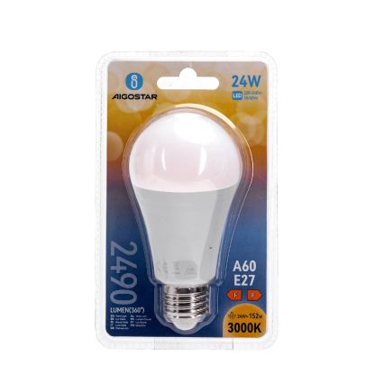 LED-pirn A60 E27/24W/230V 3000K - Aigostar