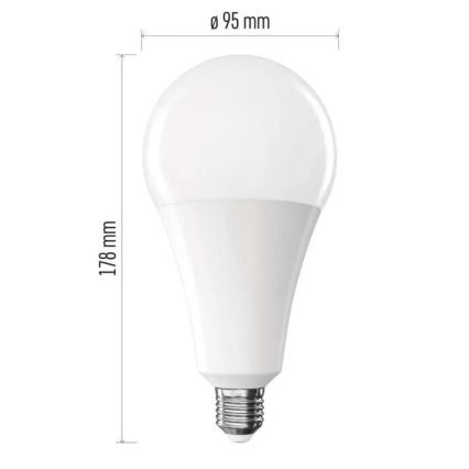 LED Pirn A95 E27/28W/230V 4000K