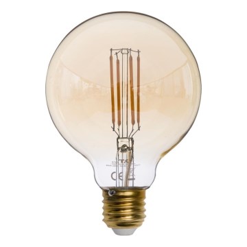 LED pirn AMBER G95 E27/6,5W/230V 3200K