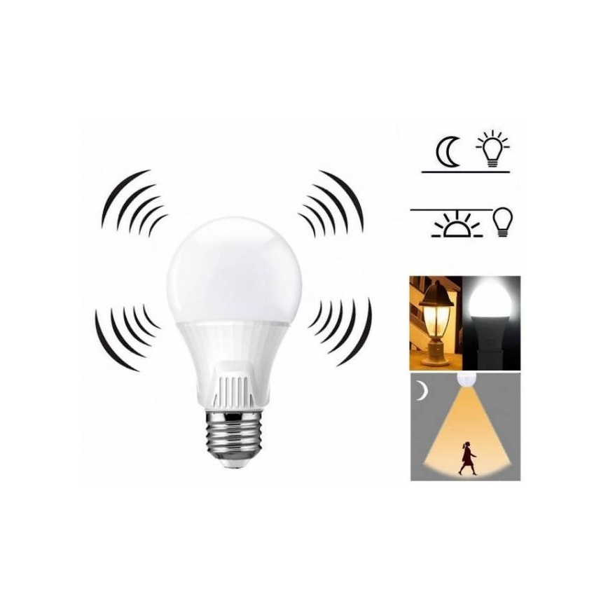 LED Pirn anduriga E27/9W/230V 6500K