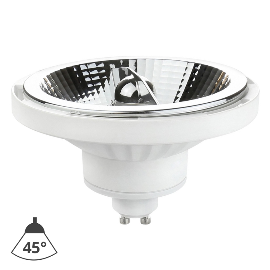 LED Pirn AR111 GU10/12W/230V 4000K 45° valge