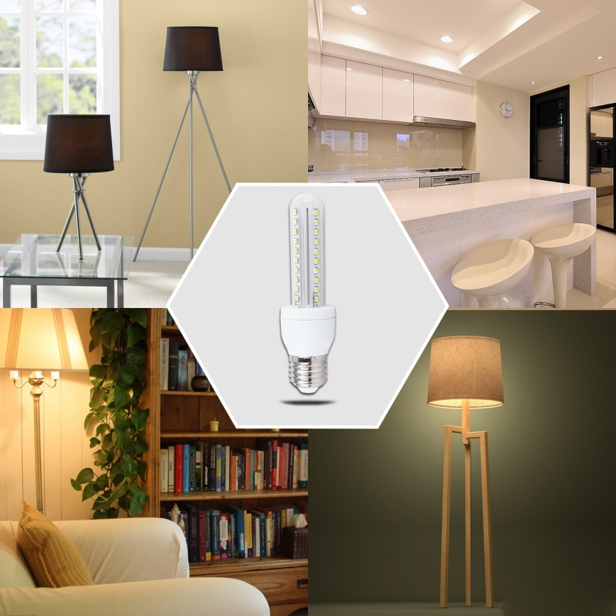 LED Pirn B5 E27/8W/230V 3000K - Aigostar