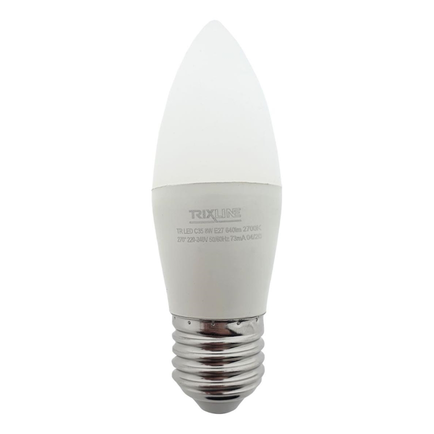 LED Pirn C35 E27/8W/230V 2700K