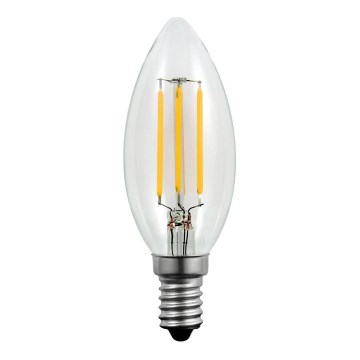 LED Pirn C37 E14/4W/230V 3000K