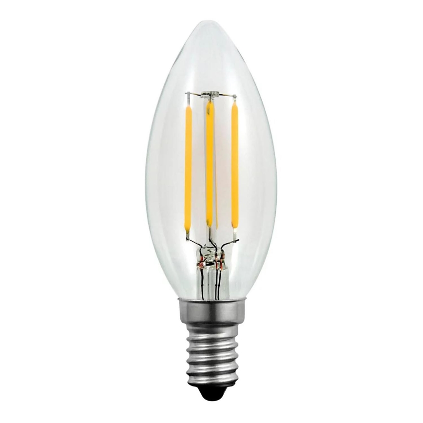 LED Pirn C37 E14/4W/230V 3000K