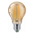 LED Pirn CLASIC AMBER A60 E27/9W/230V 2200K - Brilagi