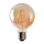 LED Pirn CLASIC AMBER G95 E27/8W/230V 2200K – Brilagi