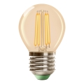 LED-pirn CLASSIC AMBER G45 E27/6,5W/230V 2200K - Brilagi