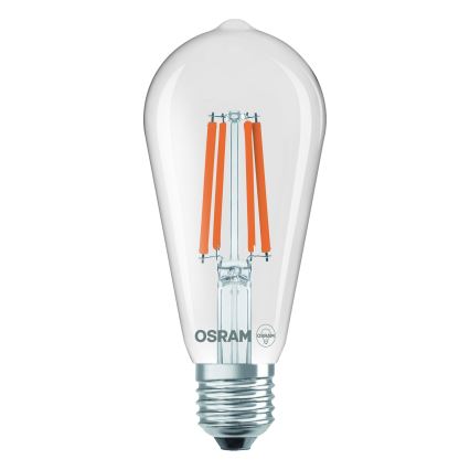 LED-pirn CLASSIC FILAMENT E27/6,5W/230V 4000K - Osram