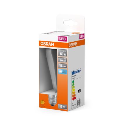 LED-pirn CLASSIC FILAMENT E27/6,5W/230V 4000K - Osram