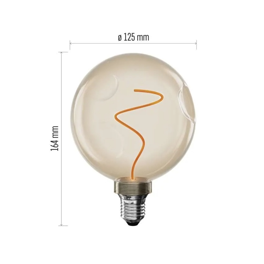 LED-pirn DECO VINTAGE CG125A E27/4,5W/230V 1800K
