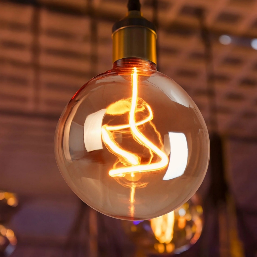 LED Pirn DECO VINTAGE FILAMENT G125 E27/4W/230V 1800K