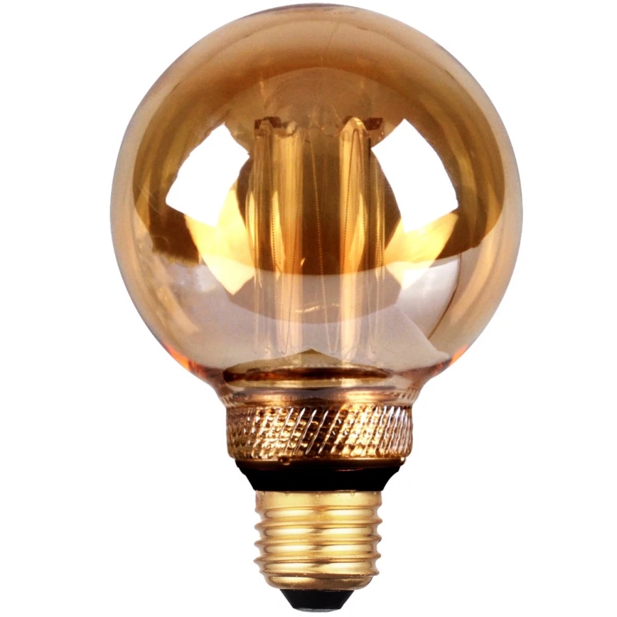 LED Pirn DECO VINTAGE G80 E27/4W/230V 1800K