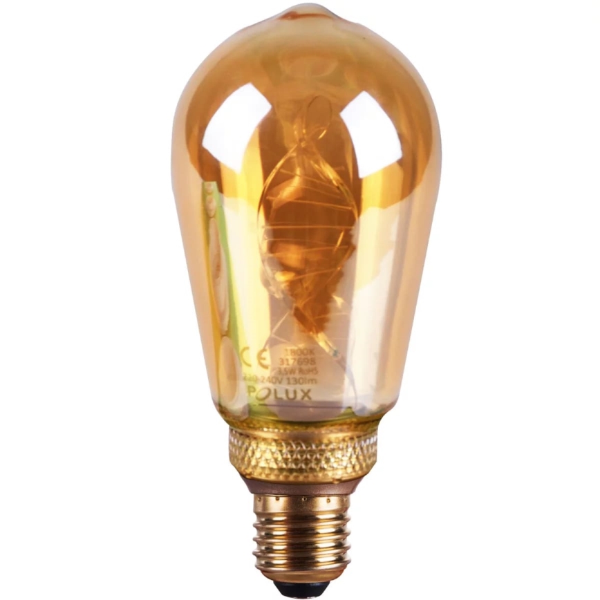LED Pirn DECO VINTAGE ST64 E27/3,5W/230V 1800K