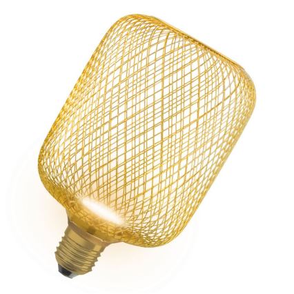 LED Pirn DECOR FLAT E27/3,5W/230V 2700K kuldne - Osram