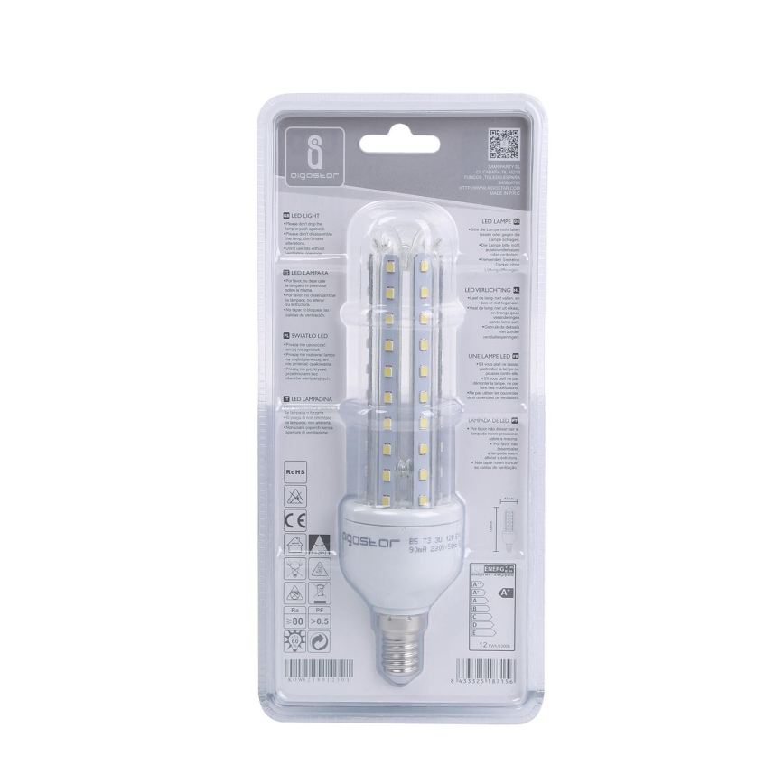 LED Pirn E14/12W/230V 6500K - Aigostar