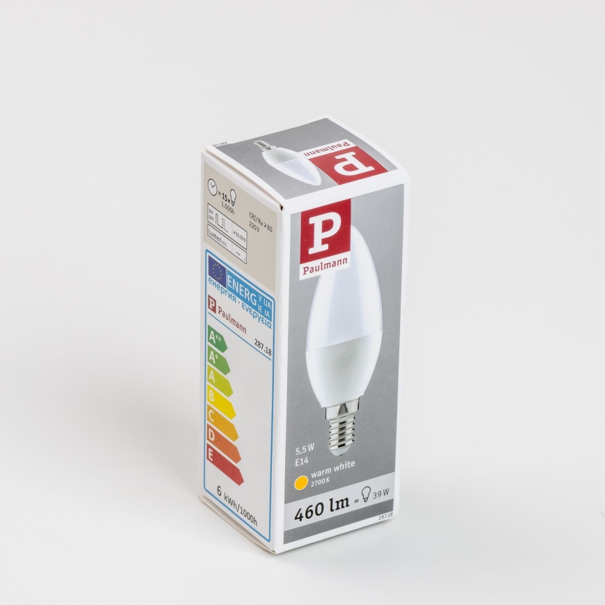 LED Pirn E14/5,5W/230V 2700K - Paulmann 28718