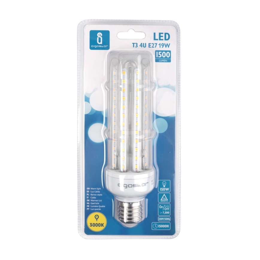 LED Pirn E27/19W/230V 3000K - Aigostar